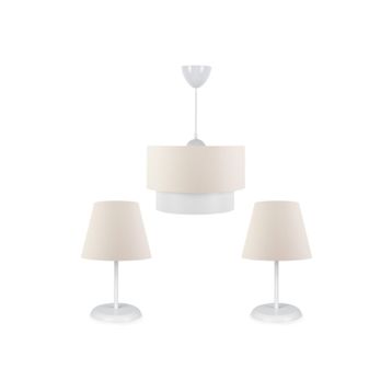 Homing Artgift Bronz Gövdeli Üçlü Avize Seti