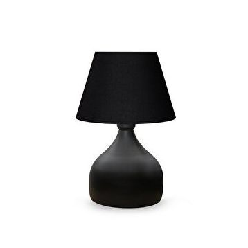 Homing Ayd-3125 Siyah Milano Metal Gövdeli Kumaş Abajur
