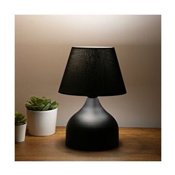 Homing Ayd-3125 Siyah Milano Metal Gövdeli Kumaş Abajur