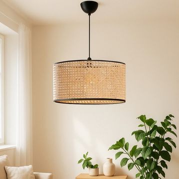 Homing Exclusive Hazeran Rattan Bej 38 cm Avize