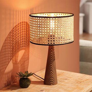Homing Lucca Hazeran Rattan Abajur