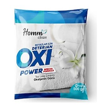Homm Clean 500 gr Oxi Power Konsantre Toz Leke Çıkarıcı