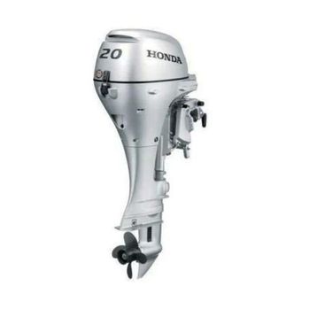 Honda BF20 20hp Marşlı Trimli Direksiyonlu Deniz Motoru