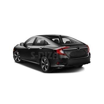 Honda Civic 2 Prç 2016 Üzeri Krom Bagaj Çıtası