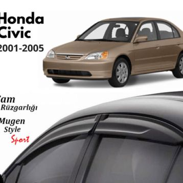 Honda Civic 2001-2006 Cam Rüzgarlığı