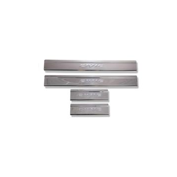 Honda Civic 2006-2011 4 Parça Krom Kapı Eşiği