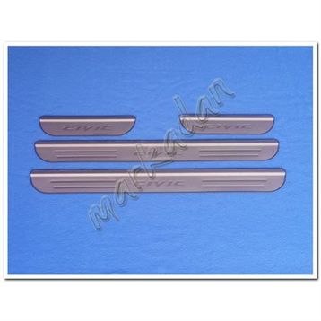 Honda Civic 2006-2011 4 Parça Krom Kapı Eşiği