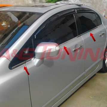 Honda Civic 2006 2011 Cam Çıtası
