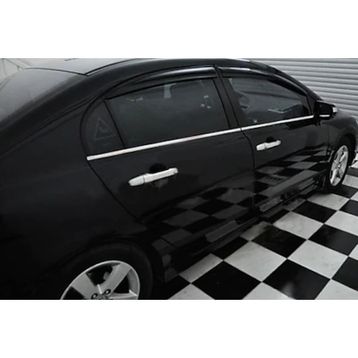 Honda Civic 2006 2012 Paslanmaz Çelik 4 Kapı Krom Kapı Kolu