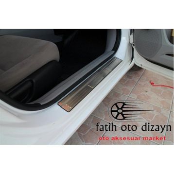 Honda Civic 2012-2016 4 Parça Krom Kapı Eşiği