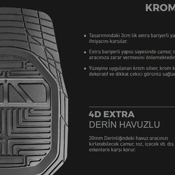 Honda Civic 2013 3D Havuzlu Paspas