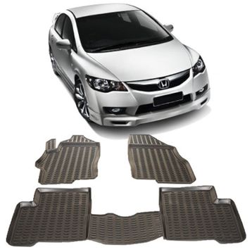Honda Civic Fd6 2007-2012 3D Havuzlu Paspas