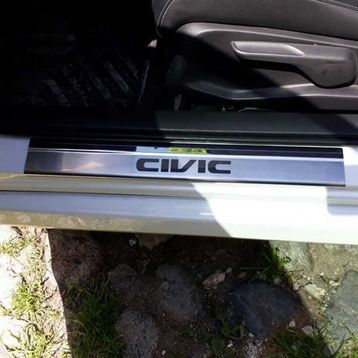Honda Civic Krom Line 2016 Üzeri 4 Parça Krom Kapı Eşik Koruması