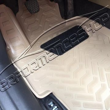 Honda Civic Sedan 2006 -2012 Bej 3D Havuzlu Paspas