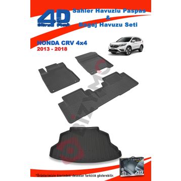Honda Crv 2013 2018 Bagaj Havuzu