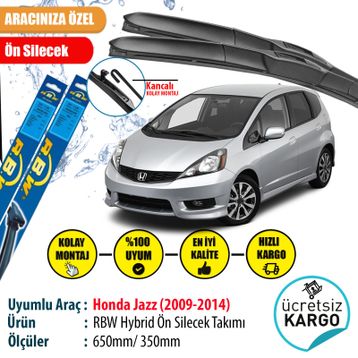 Honda Jazz 2009-2014 Silecek Takımı