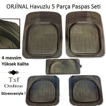 Honda Jazz 3D Universal 5 Parça Havuzlu Paspas Seti