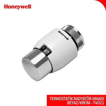 Honeywell T4021 Beyaz / Krom Termostatik Radyatör Sensörü