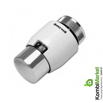 Honeywell T4021 Beyaz / Krom Termostatik Radyatör Sensörü