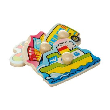Hongji Taşıtlar Ahşap Puzzle