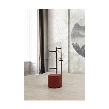 Hoom Concept Luna Kırmızı Puf