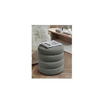 Hoom Concept Relax Teddy Beyaz Sandıklı Puf