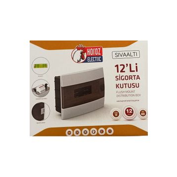 Horoz 12'li Sıva Altı Sigorta Kutusu