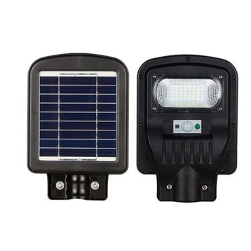 Horoz 50 W Beyaz Işık Siyah Led Solar Güneş Enerjili Lamba Sokak Armatür