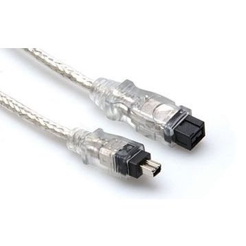 Hosa Firewire 800 400 (9-Pin/4-Pin) 1,8 m Kablo