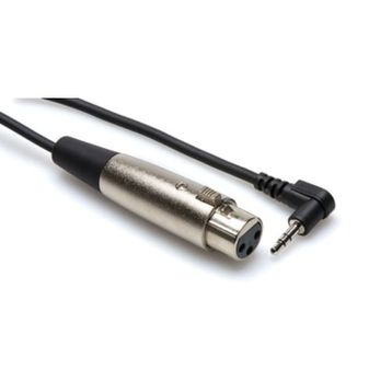 Hosa Xlr (F) 3.5 mm Trs (M) 1.5 m Stereo Mikrofon kablosu