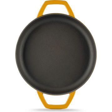 Hosse Sarı 22 cm Çift Kulplu Sahan
