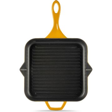 Hosse Sarı 28x28 CM Yardımcı Kulplu Kare Grill Tava
