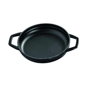 Hosse Siyah 22 cm Çift Kulplu Sahan
