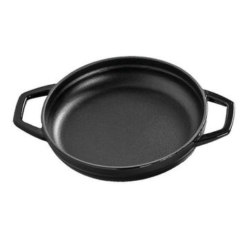 Hosse Siyah 22 cm Çift Kulplu Sahan