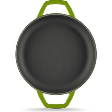 Hosse Yeşil 19 cm Çift Kulplu Sahan