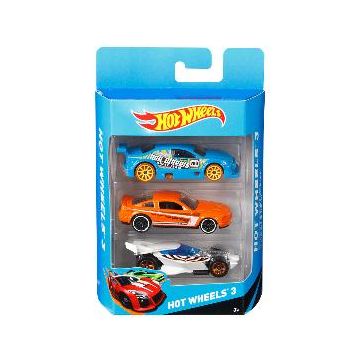 Hot Wheels 3'lü Araba Seti