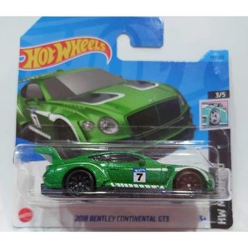 Hot Wheels 44/250 2018 Bentley Continental GT3 Oyuncak Araba