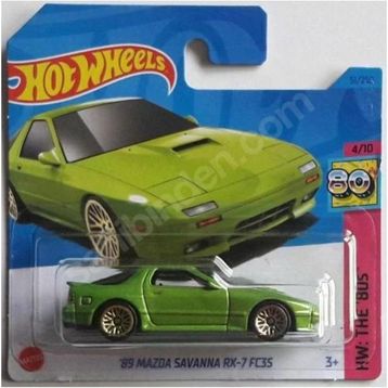 Hot Wheels 89 Mazda Savanna RX -7 FC35 Oyuncak Araba