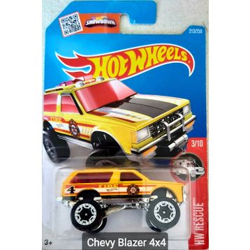 Hot Wheels Chevy Blazer 4x4 Oyuncak Araba