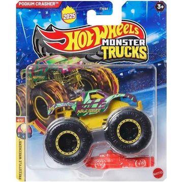 Hot Wheels FYJ44 Monster Trucks JCF01 Podium Crasher 1:64 Oyuncak Araba