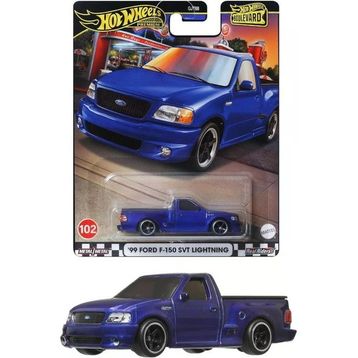 Hot Wheels GJT68 979W HRT60 Boulevard 99 Ford F-150 SVT Lightning
