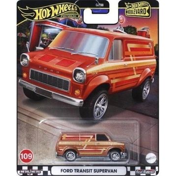 Hot Wheels GJT68 HRT76 Boulevard Ford Transit Supervan