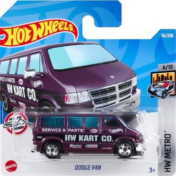 Hot Wheels HCT63 Dodge Van Metal Araba