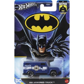 Hot Wheels HDG89-HRW28 HW Armored Truck Batman Araçlar