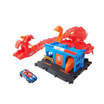 Hot Wheels HDR29-JBM63 Snake Spiral Attack City Düşmanlarla Mücadele Serisi