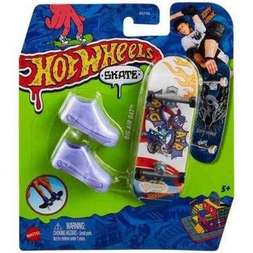 Hot Wheels HGT46 Big Air Bat Skate Parmak Kaykay ve Ayakkabı Paketi