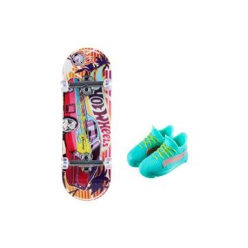 Hot Wheels HGT46 Big Air Bat Skate Parmak Kaykay ve Ayakkabı Paketi