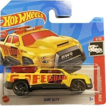 Hot Wheels Hkg67 Surf Duty Tekli Arabalar