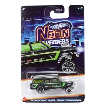 Hot Wheels HLH72-JKX96 64 Chevy Nova Gasser Neon Yarışçılar