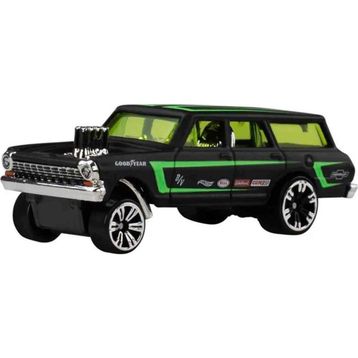 Hot Wheels HLH72-JKX96 64 Chevy Nova Gasser Neon Yarışçılar